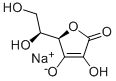 L-アスコルビン酸ナトリウム 化学構造式
