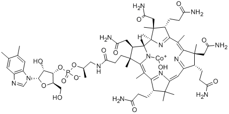 Hydroxocobalamin Struktur