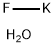 フッ化カリウム・２水和物 化学構造式