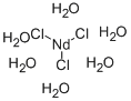 Neodymium(III) chloride hexahydrate Structure