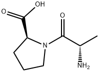L-丙氨酰-L-脯氨酸, 13485-59-1, 结构式