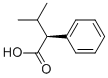 (αS)-α-Isopropylbenzeneacetic acid Struktur