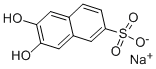 Sodium 2,3-dihydroxynaphthalene-6-sulfonate Struktur