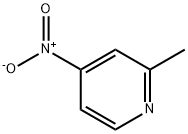 2-甲基-4-硝基吡啶, 13508-96-8, 结构式