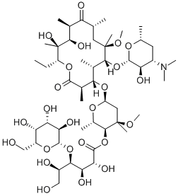 CLARITHROMYCIN LACTOBIONATE Struktur