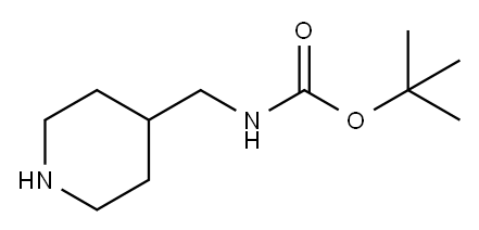 4-(Boc-Aminomethyl)piperidine Structure
