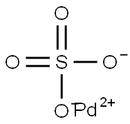 Palladium(II) sulfate Struktur