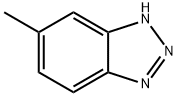 5-メチル-1H-ベンゾトリアゾール 化学構造式