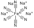 フェロシアン化ナトリウム 化学構造式