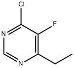 4-氯-6-乙基-5-氟嘧啶, 137234-74-3, 结构式