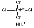 氯钯酸铵, 13820-40-1, 结构式