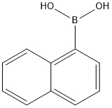 1-Naphthylboronic acid Structure