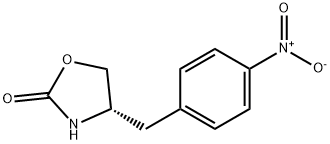 (S)-4-[(4-硝基苯基)甲基]-2-恶唑烷酮, 139264-55-4, 结构式