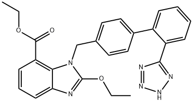 Ethyl -2-ethoxy-1-[[(2-(1Htetrazol-5-yl)biphenyl-4-yl-) methyl]