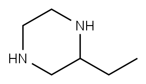 2-Ethylpiperazine Struktur