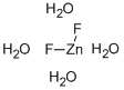 四水合氟化锌, 13986-18-0, 结构式