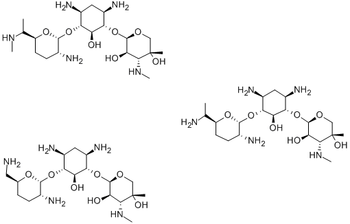 ゲンタミシン 化学構造式