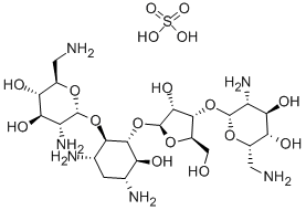 硫酸フラジオマイシン 化学構造式