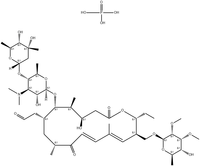 Tylosin phosphate Structure