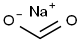 ぎ酸ナトリウム 化学構造式