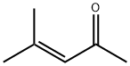 4-甲基-3-戊烯-2-酮, 141-79-7, 结构式