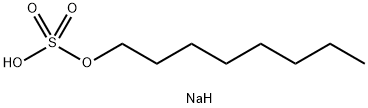 硫酸ナトリウムオクタン-1-イル 化学構造式