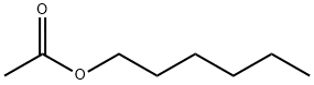 酢酸ヘキシル 化学構造式