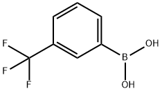 3-(三氟甲基)苯硼酸, 1423-26-3, 结构式