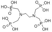 乙二胺四亚甲基膦酸, 1429-50-1, 结构式