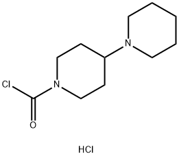 1-氯甲酰基-4-哌啶基哌啶盐酸盐, 143254-82-4, 结构式