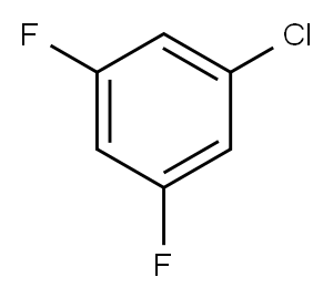 3,5-二氟氯苯, 1435-43-4, 结构式