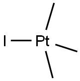 三甲基碘化铂, 14364-93-3, 结构式