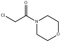 4-(クロロアセチル)モルホリン 化学構造式