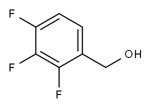 2,3,4-Trifluorobenzyl alcohol Struktur