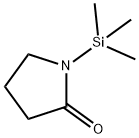 1-三甲基硅基吡咯酮, 14468-90-7, 结构式