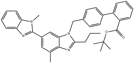 Telmisartan tert-Butyl Ester Struktur
