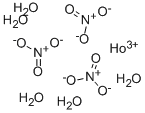 硝酸ホルミウム五水和物 化学構造式