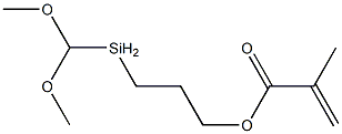 3-甲基丙烯酰氧基丙基甲基二甲氧基硅烷, 14513-34-9, 结构式