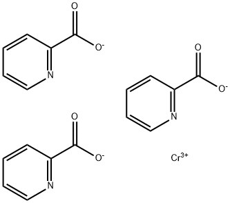 吡啶甲酸铬, 14639-25-9, 结构式