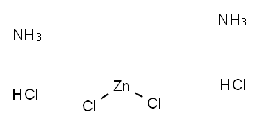 Zinc ammonium chloride Structure
