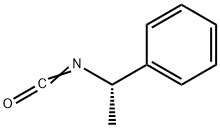 イソシアン酸  (S)-(-)-α-メチルベンジル 化学構造式