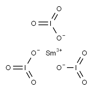 samarium triiodate Structure