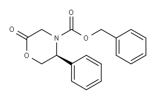 (5S)-3,4,5,6-TETRAHYDRO-5-PHENYL-N-(BENZYLOXYCARBONYL)-4(H)-1,4-OXAZIN-2-ONE price.