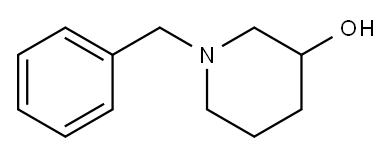 1-Benzyl-3-piperidinol Structure