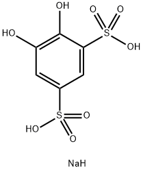 邻苯二酚-3,5-二磺酸钠, 149-45-1, 结构式