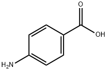4-Aminobenzoic acid Struktur