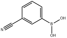 3-氰基苯硼酸, 150255-96-2, 结构式