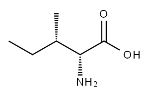 D-Alloisoleucine Struktur