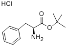 L-苯丙氨酸叔丁酯盐酸盐, 15100-75-1, 结构式