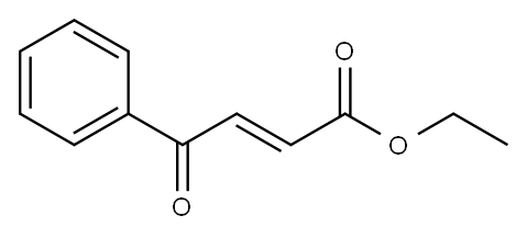 Ethyl trans-3-Benzoylacrylate Struktur